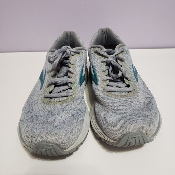 Brooks Anthem Gray Teal Women's Sneakers Sz 9.5 - Picture 7 of 10